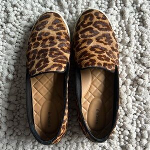 Birdies - leopard print loafer sneaker size 6